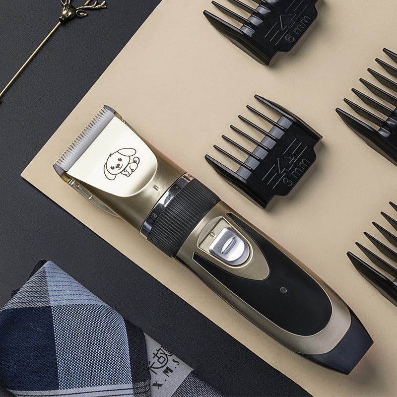Lautloser Hundefelltrimmer – Leises, Professionelles Trimmer-Set für Hunde & Haustiere