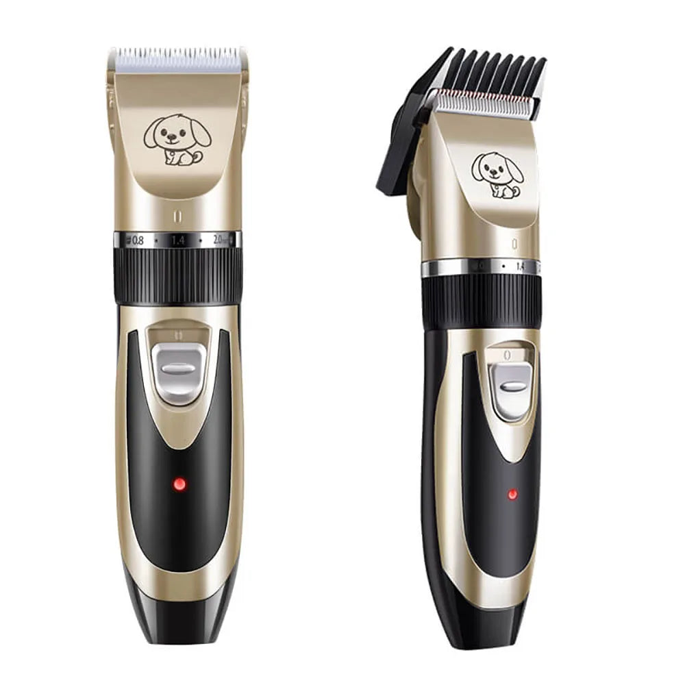 Lautloser Hundefelltrimmer – Leises, Professionelles Trimmer-Set für Hunde & Haustiere